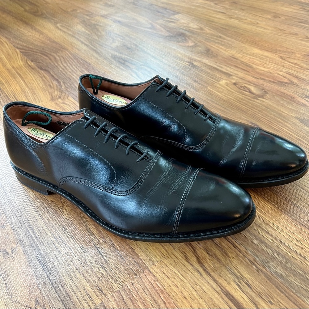 Allen Edmonds park Avenue 5615s black leather size 13 C
